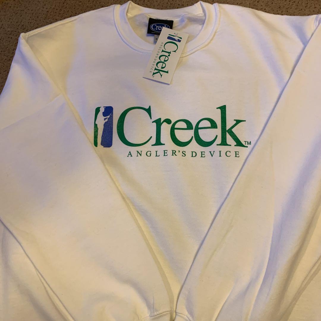 Creek Angler's Deviceスウェットトレーナーホワイトサイズ M - メルカリ