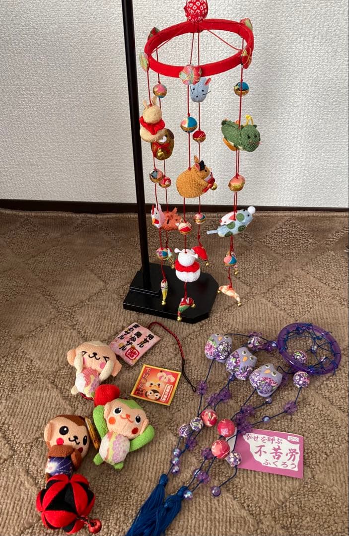 つるし雛 下げ飾り 吊るし雛3点セット (干支・ふくろう・三猿) ひな祭り 楽天市場】つるし雛 つるし飾り 吊るし雛 2種 全長52cm ちりめん ミニ