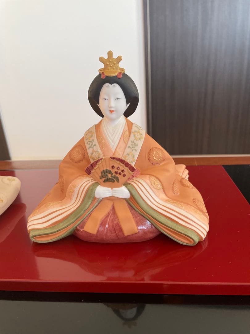 のりたけ謹製 陶器びな 雛人形 お内裏様 お雛様 ビンテージ
