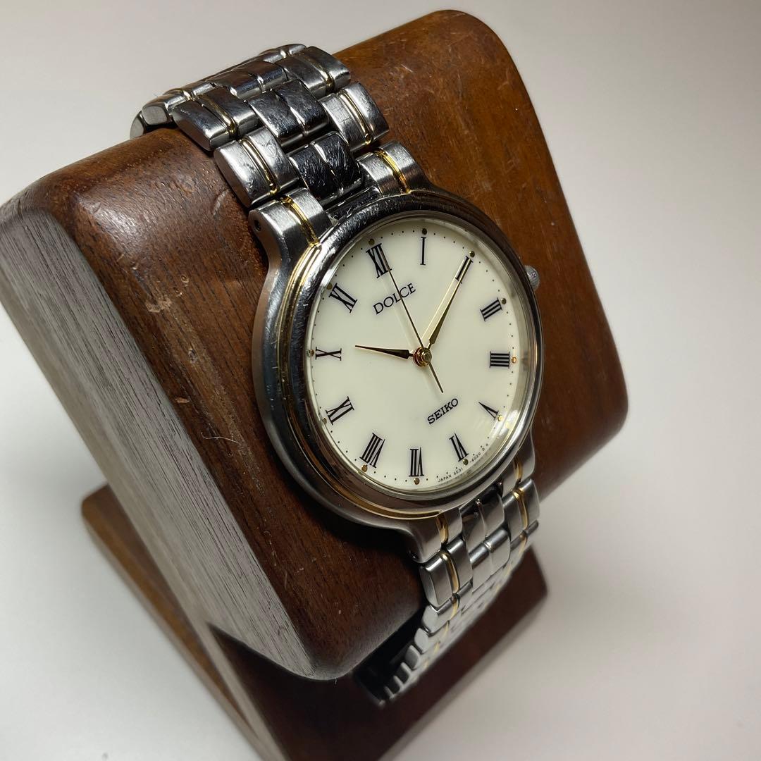 セイコー》ドルチェ年差クォーツ電池交換済み稼動 - メルカリ