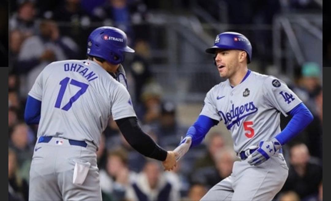 祝2年連続世界一！ ロサンゼルスドジャース フレディ・フリーマン