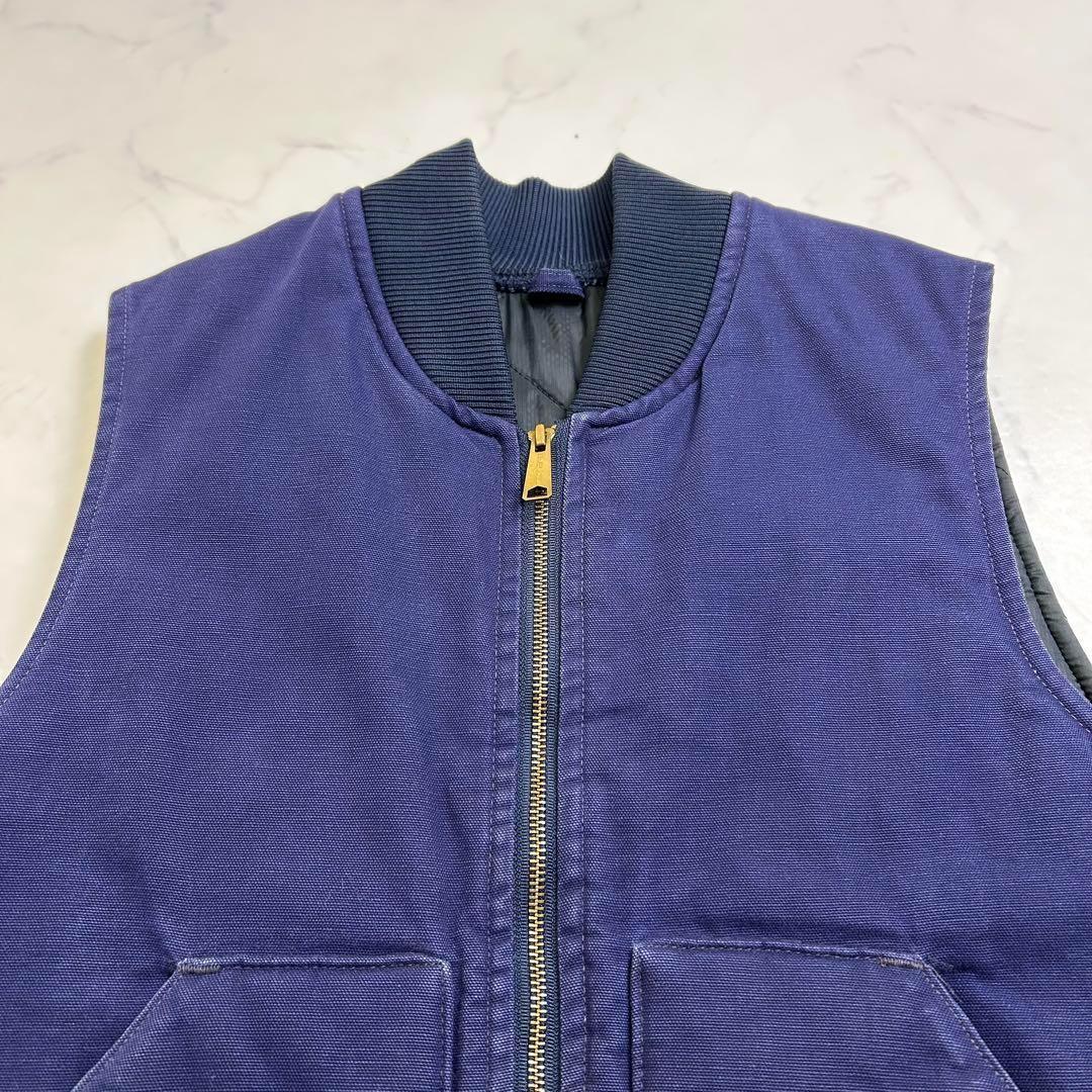 希少】80s 星タグ USA製 カーハート ダックベスト 紺VQ182 M - メルカリ