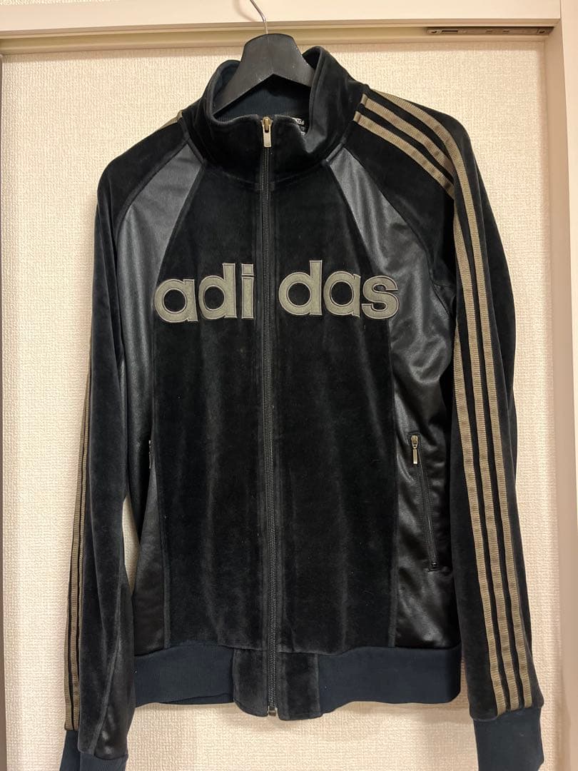 モ*コ様 在原みゆ紀 トラックジャケット ベロア ベルベット adidas
