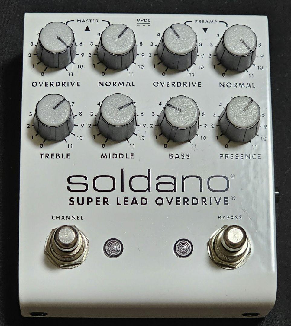 ギター soldano SLO plus Super Lead Overdrive Soldano SLO Plus Dual-Channel Super Lead Overdrive Effects Pedal