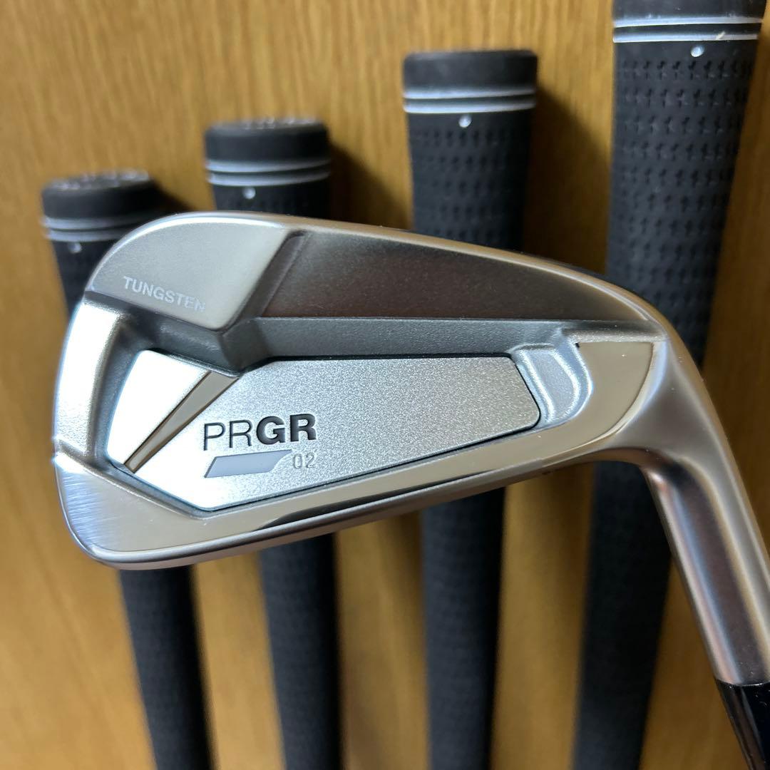 超美品PRGR GR02 アイアンセット 楽天市場】プロギア PRGR 2023 02アイアン ゼロツー ゼロニアイアン5本