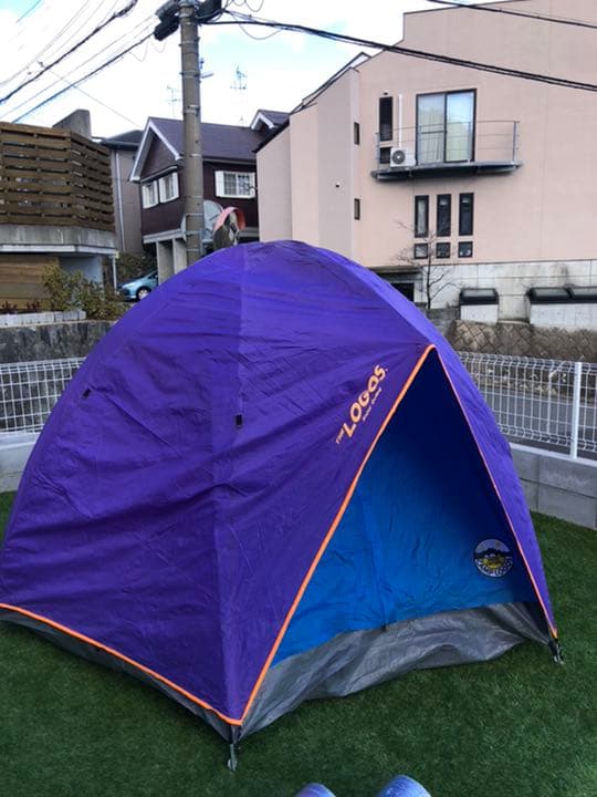 LOGOS 「旧ロゴ」ビンテージテント - メルカリ