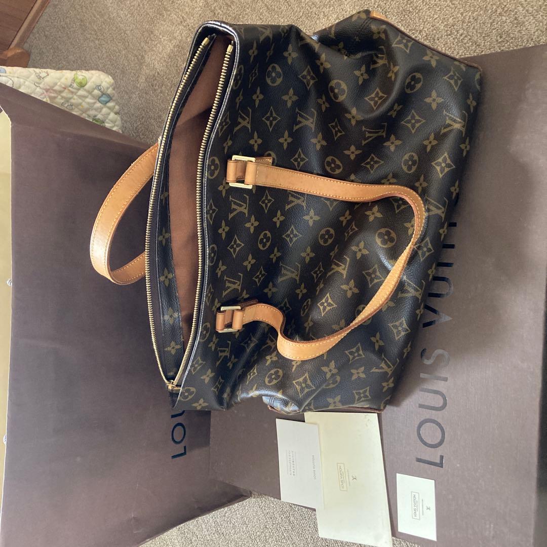 Louis Vuitton ネイビー トートバッグ 中古・古着通販】LOUIS VUITTON (ルイ ヴィトン) トートバッグ