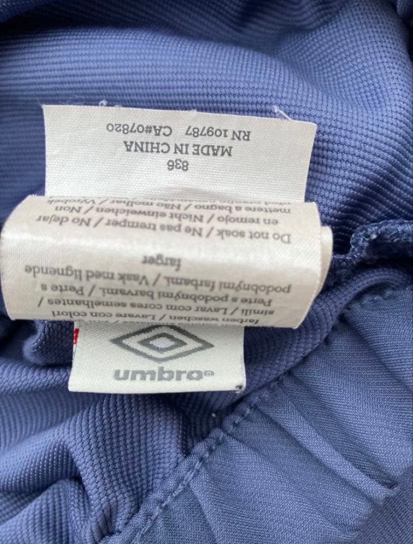 【希少_好色】在原みゆ紀 UMBRO×イングランド代表/ドリルトップ/L