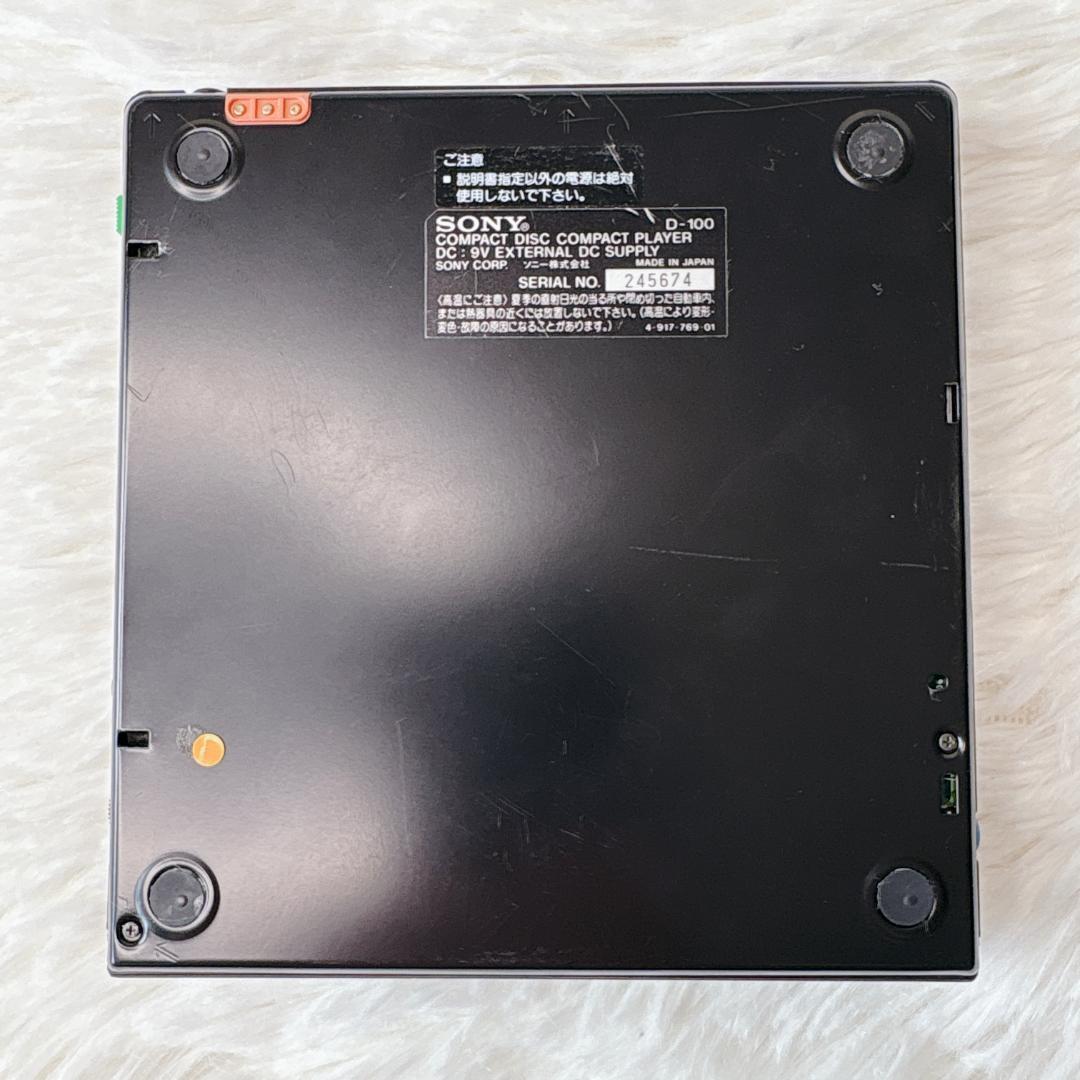 ジャンク】SONY Discman D-100 バッテリーパック BP-100 M109895969
