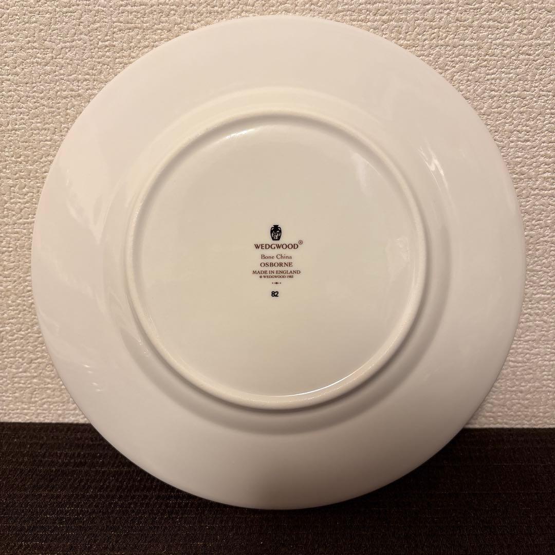 ウェッジウッド　オズボーン　デザートプレート　20.5cm