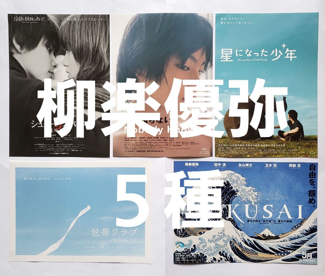 映画チラシ 柳楽優弥さん 5種類 - メルカリ