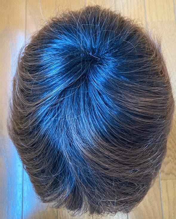 MALIBU マリブ フェザリーカールショート チョコブラウンプリン - メルカリ