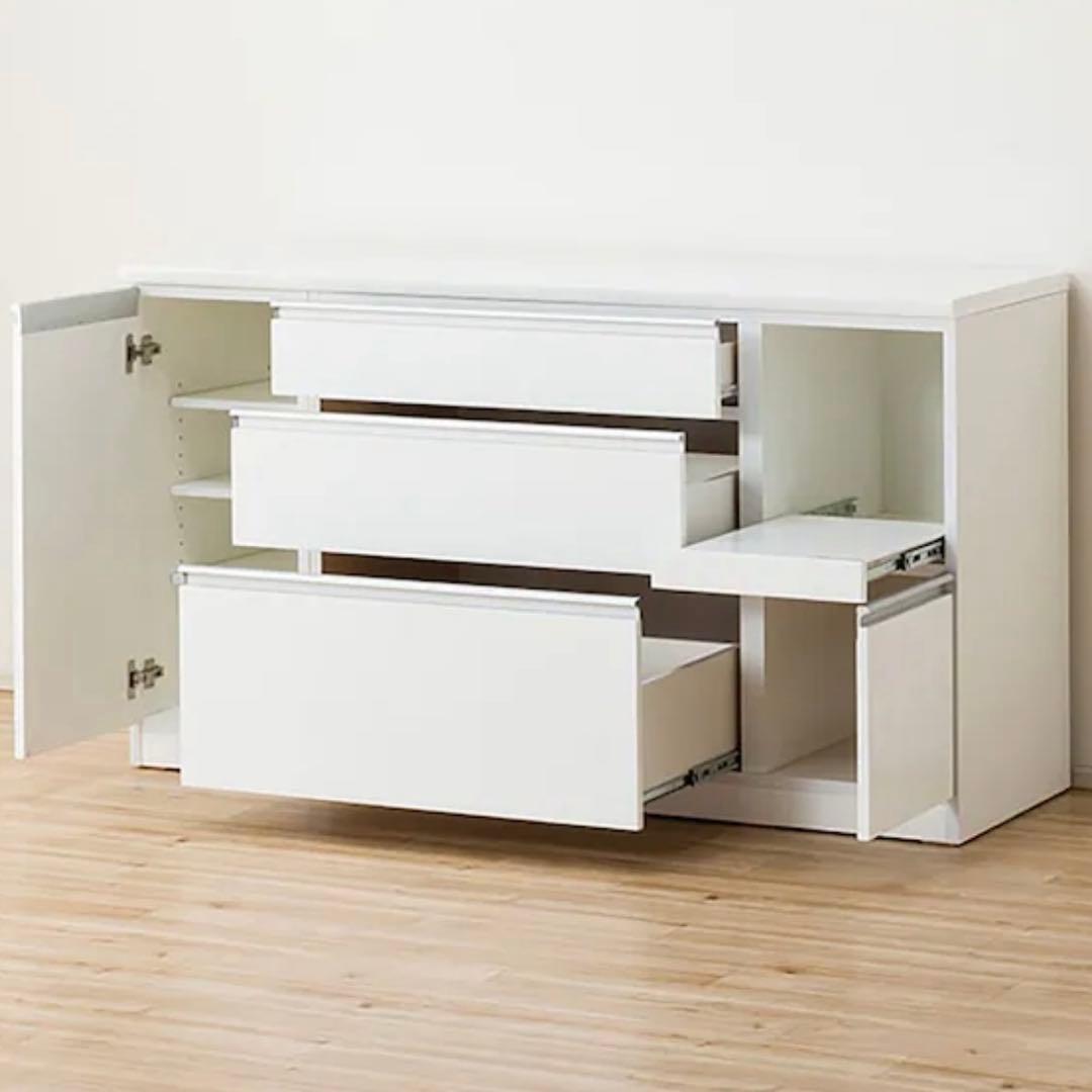 週末お値下げ♩ ニトリ♡キッチンカウンター 引き出し式 - メルカリ