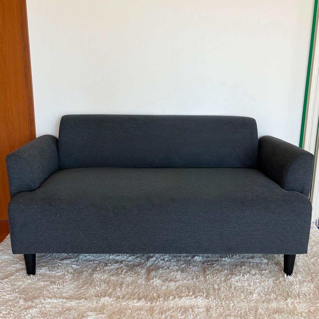 IKEA HEMLINGBY ヘムリングビー 2人掛けソファ／グレー - メルカリ
