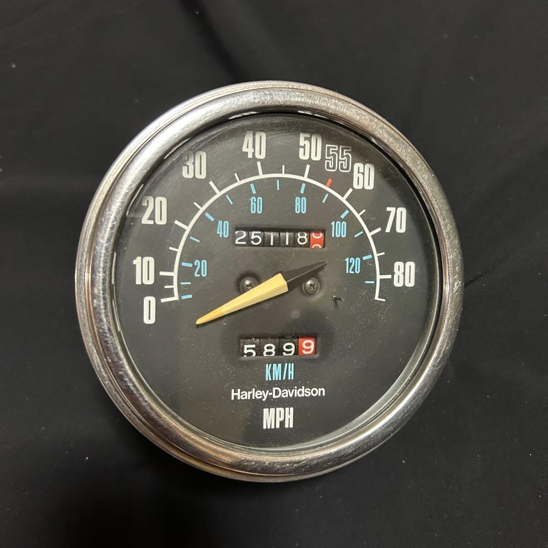 ショベルヘッド FLH 純正 スピードメーター - メルカリ