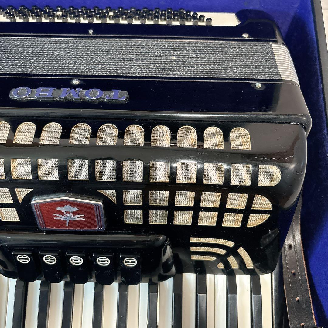TOMBO No.65 アコーディオン 鍵盤楽器 80ベース 34鍵盤
