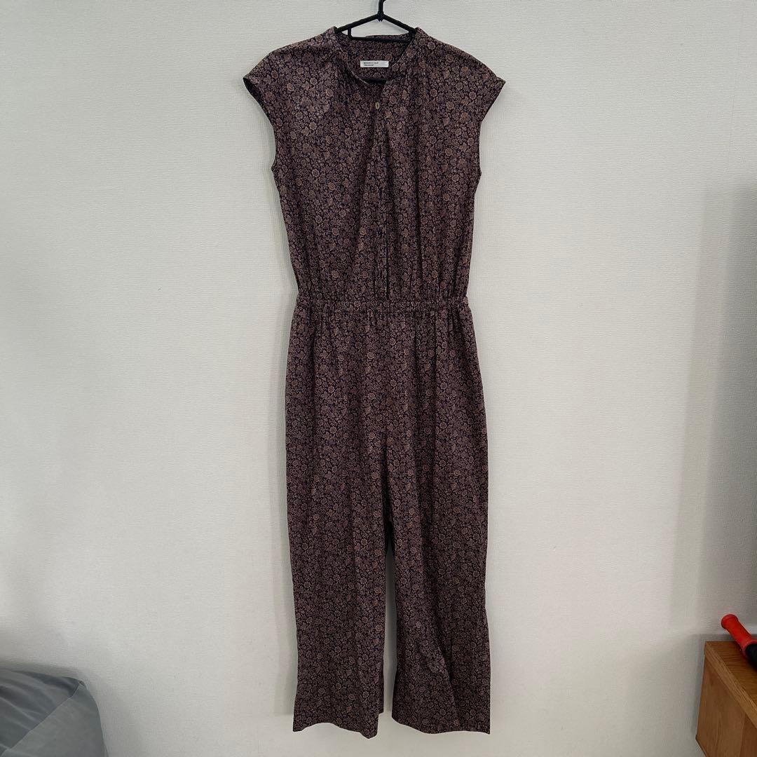 KURASHI & Trips 花柄オールインワン Sサイズ KURASHI & Trips 花柄オールインワン Sサイズ