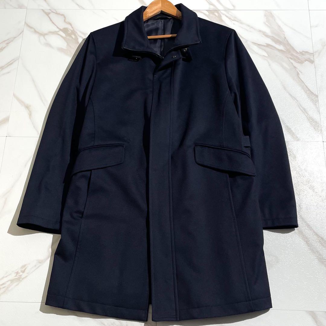 極美品 近年モデル ダーバン ロロピアーナ ステンカラーコート DOESKIN