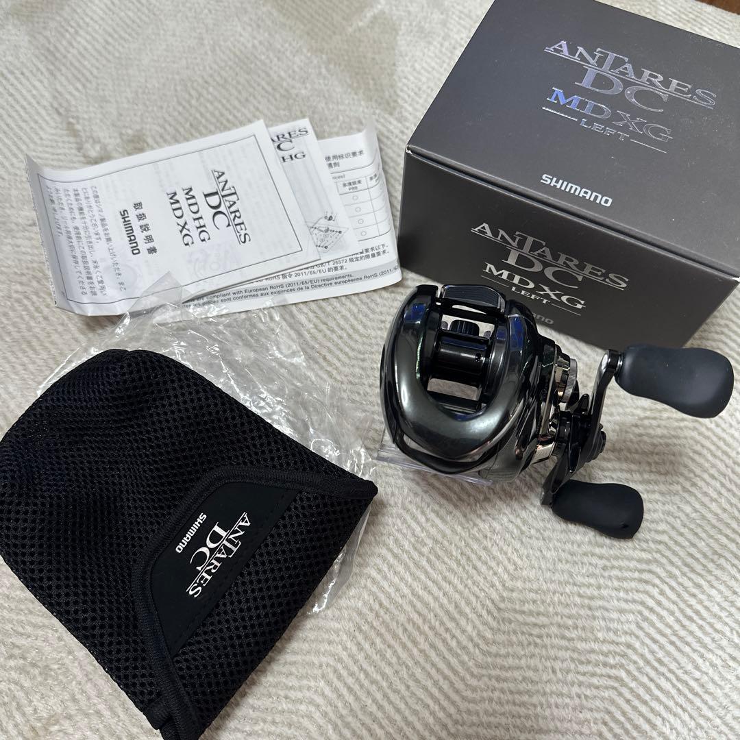 【極美品】23アンタレスDC MD XG【レフトハンドル】 シマノ 23 アンタレスDC MD XG LEFT 釣り ベイトリール - 最安値・価格