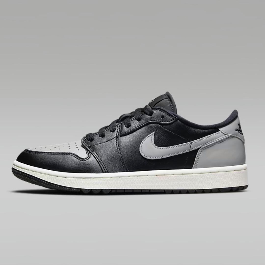 Nike エア ジョーダン 1 LOW G ミディアムグレー 25.5cm