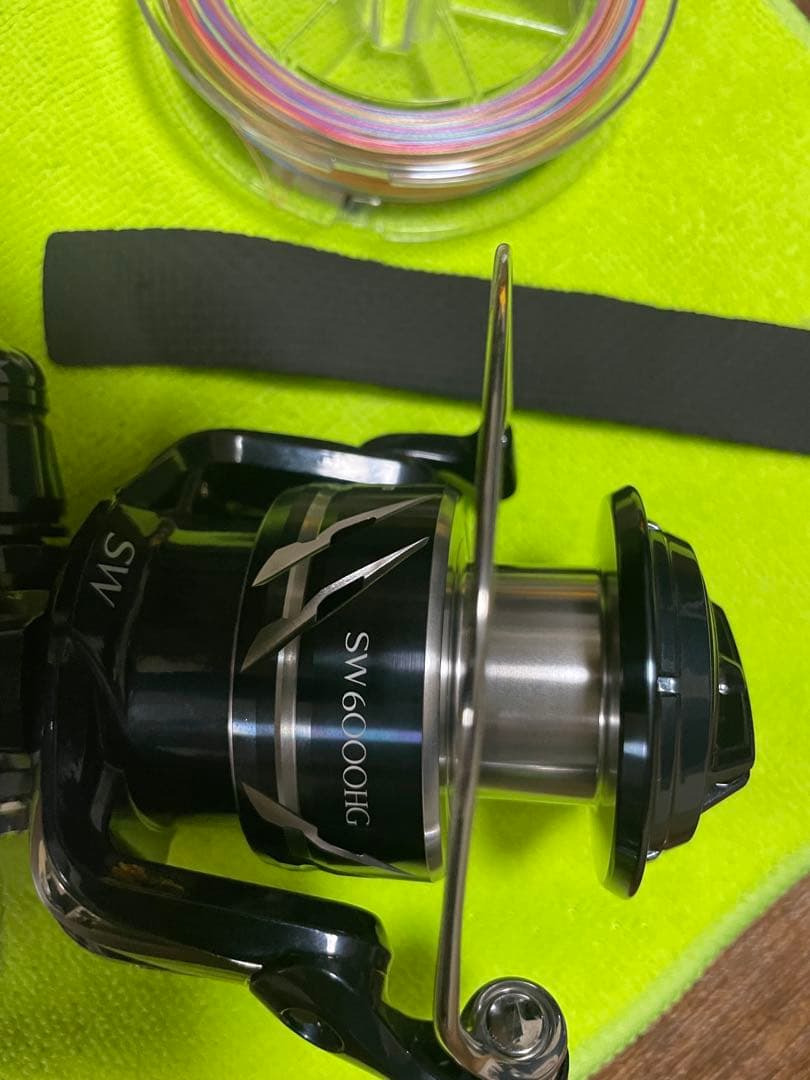 SHIMANO24ストラディックSW6000HG ライン300m スプールベルト