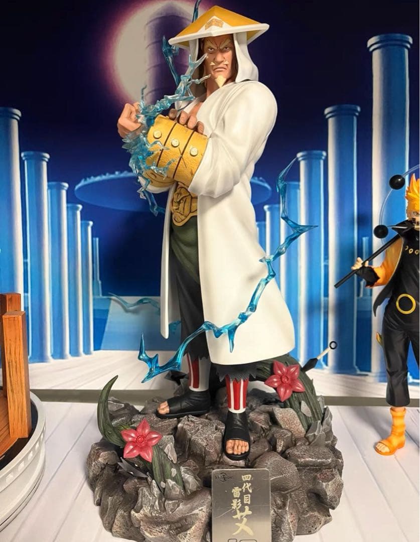 NARUTO ナルト 雷影 ガレージキット ガレキ スタチュー① - メルカリ