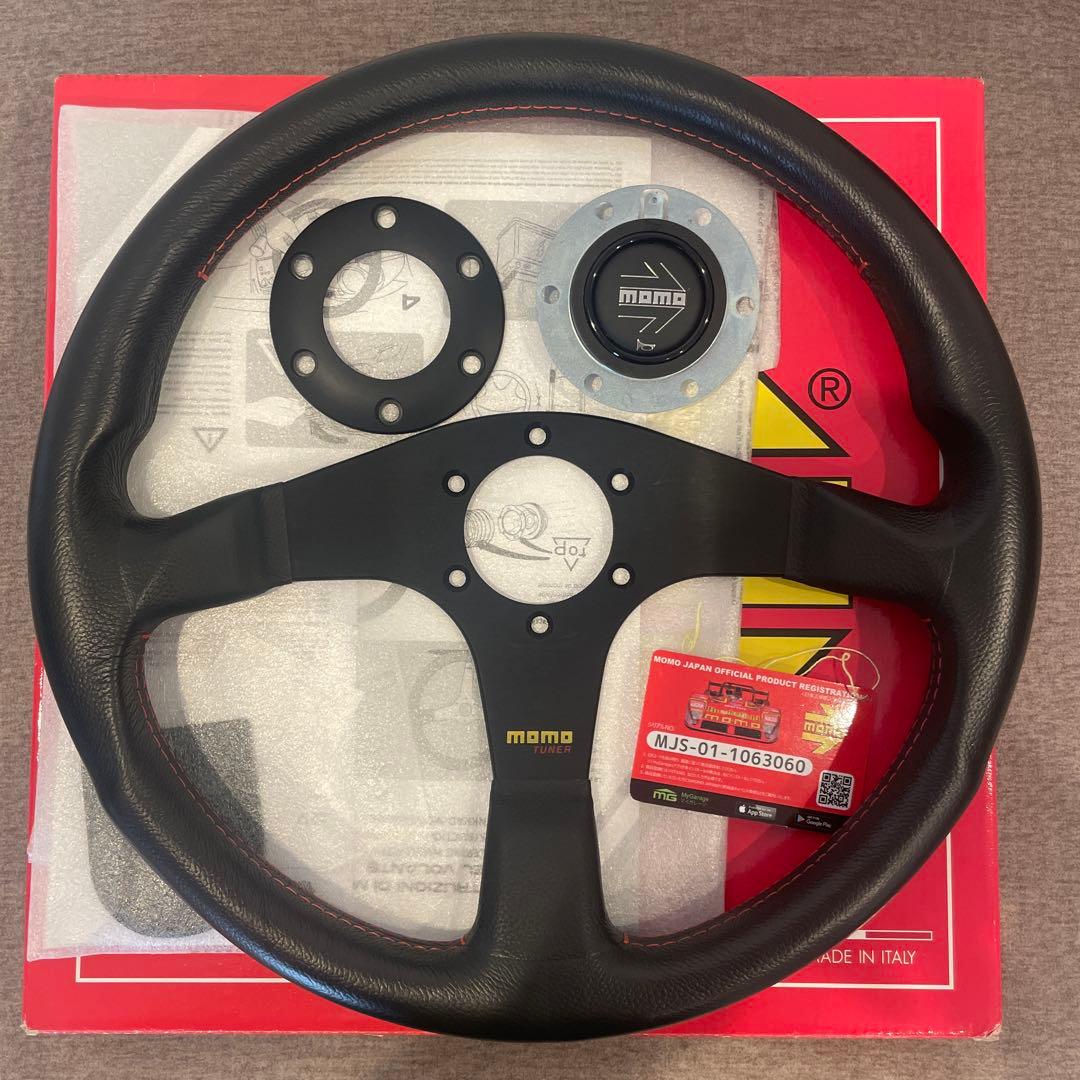 momo ステアリング　チューナー　TUNER 美品 楽天市場】【正規品】MOMO ステアリング TUNER（チューナー） ガンメタ