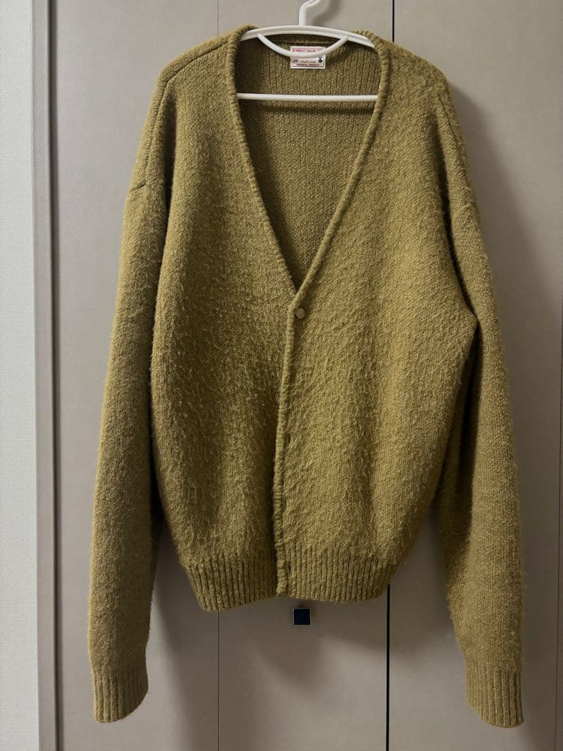 完売品WAIPER.INC モヘアニットカーディガン Lサイズ COYOTE WAIPER