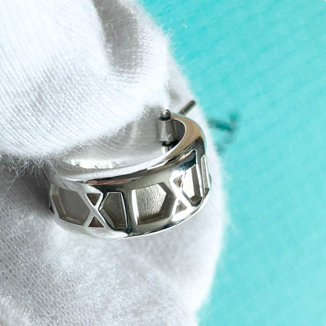 極美品】ティファニー アトラス フープ ピアス y2k 片耳SV925 - メルカリ