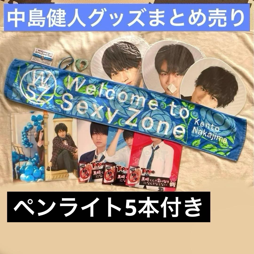 中島健人写真うちわファイルまとめ売り