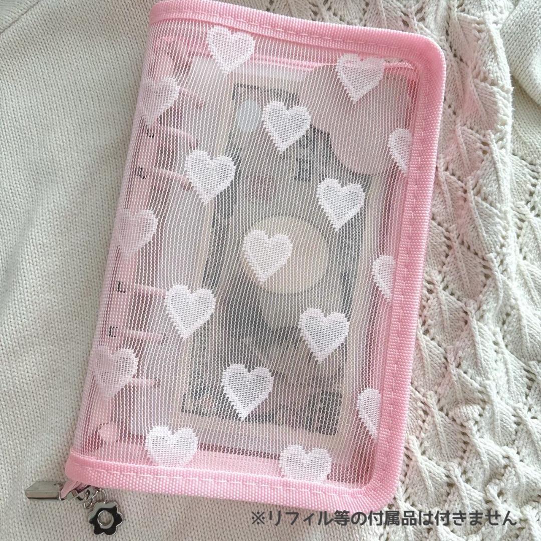 アクリルバインダー 家計管理 韓国 A6 saving ピンク ポーチ 貯金