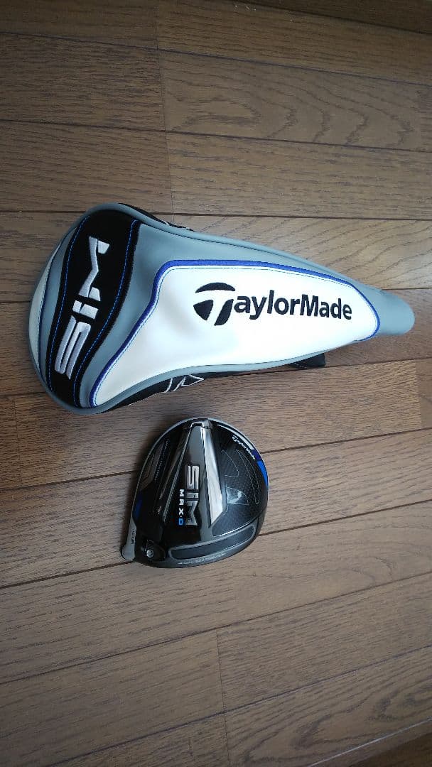 テーラーメイドSIM MAX Dドライバー 10.5度 ヘッドカバー付き - メルカリ