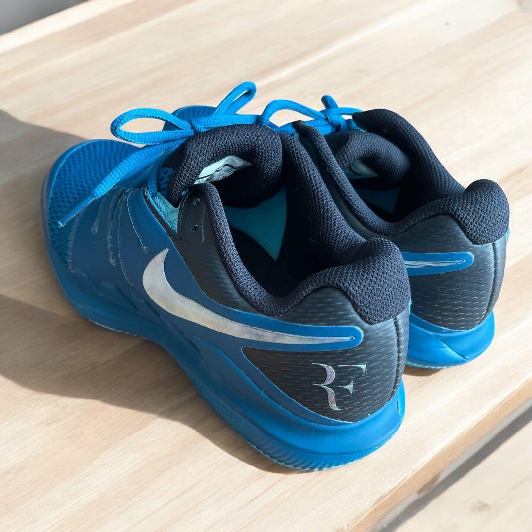 美品 Nike Air Zoom Vapor X RFロゴ入りBlue 27.5