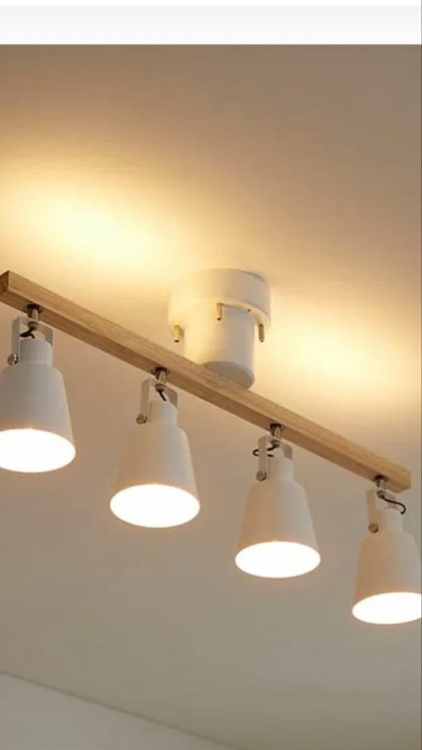 LOWYA LEDシーリングスポットライト(ホワイト/ナチュラル) Amazon.co.jp : LOWYA ロウヤ シーリングライト 4灯 led スポット 天井