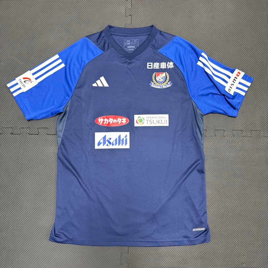 横浜F・マリノス adidas 2024トレーニングジャージー半袖 - メルカリ