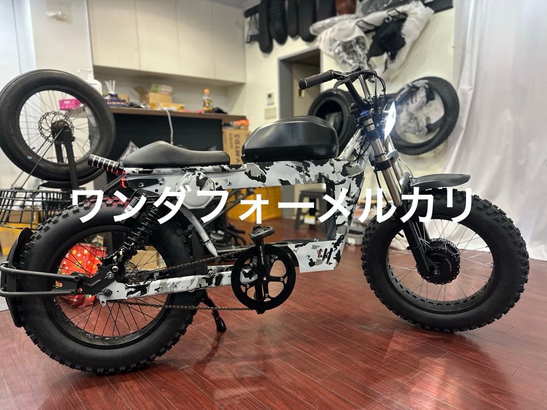 エニセルR2迷彩公道可48v500w20ah防犯登録済み