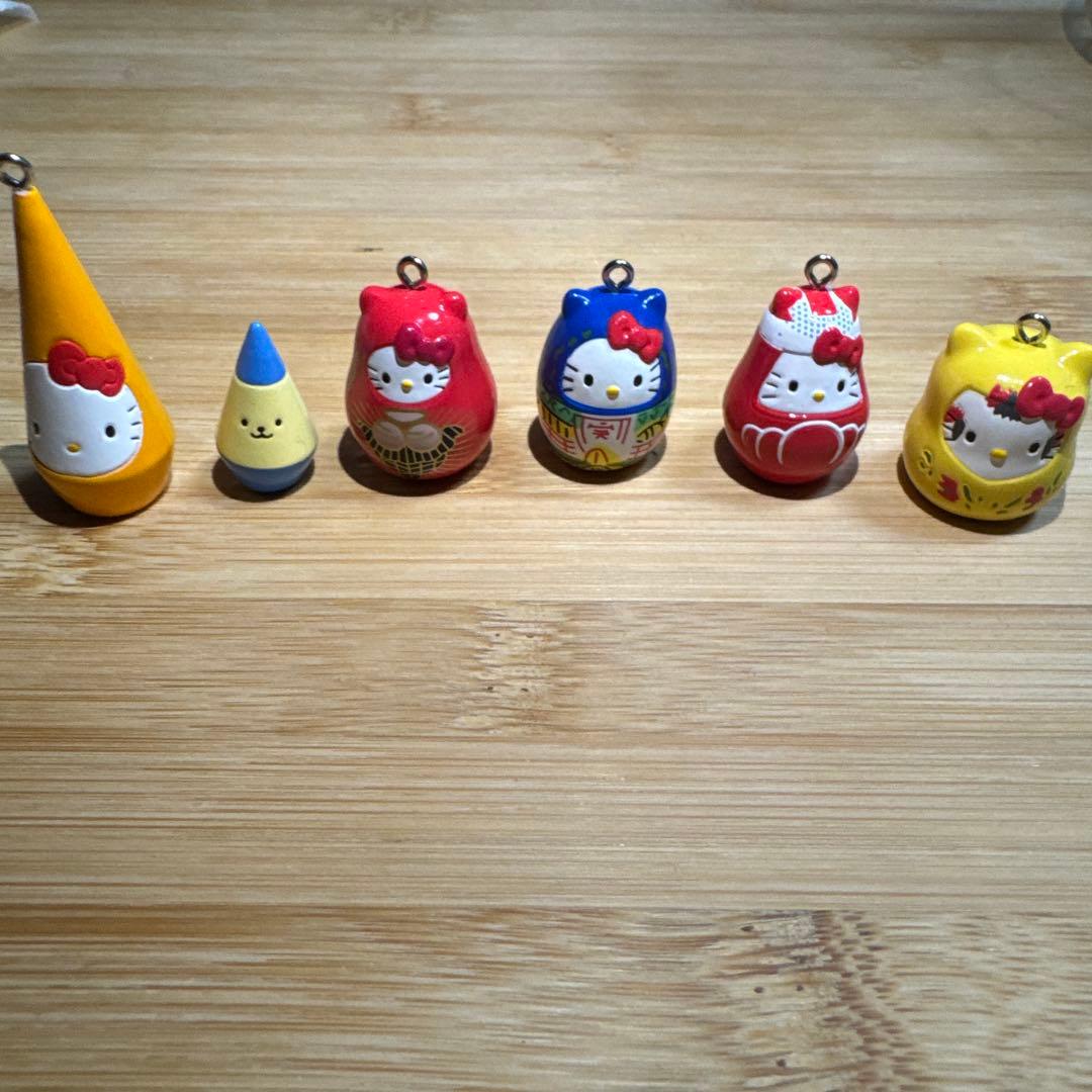 日本限定・激レア】ふるさと紀行 ハローキティ民芸風マスコット 全24