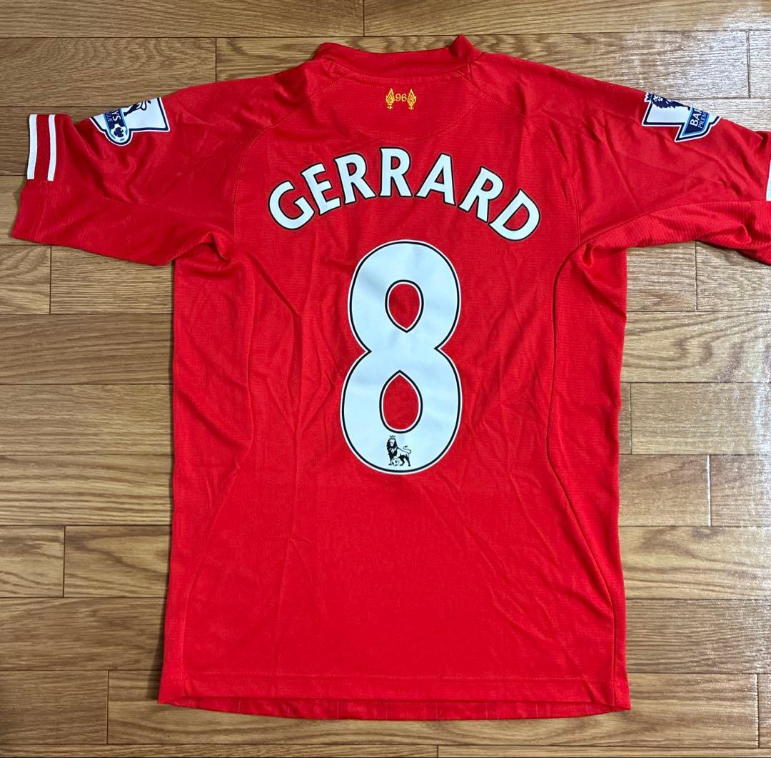 2013/14シーズン リバプール8番 スティーブン・ジェラード ワッペン付き