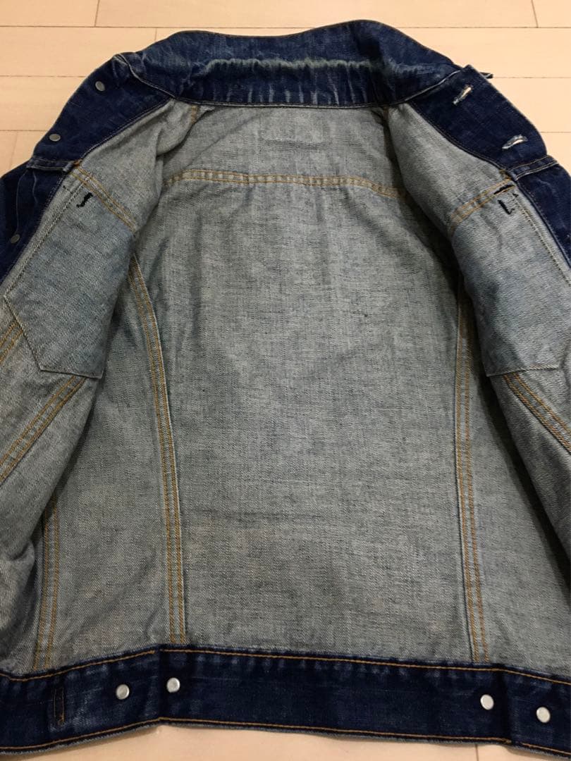 【3.4WASH】真紺 ビッグE 40-38 70505 60年代 リーバイス
