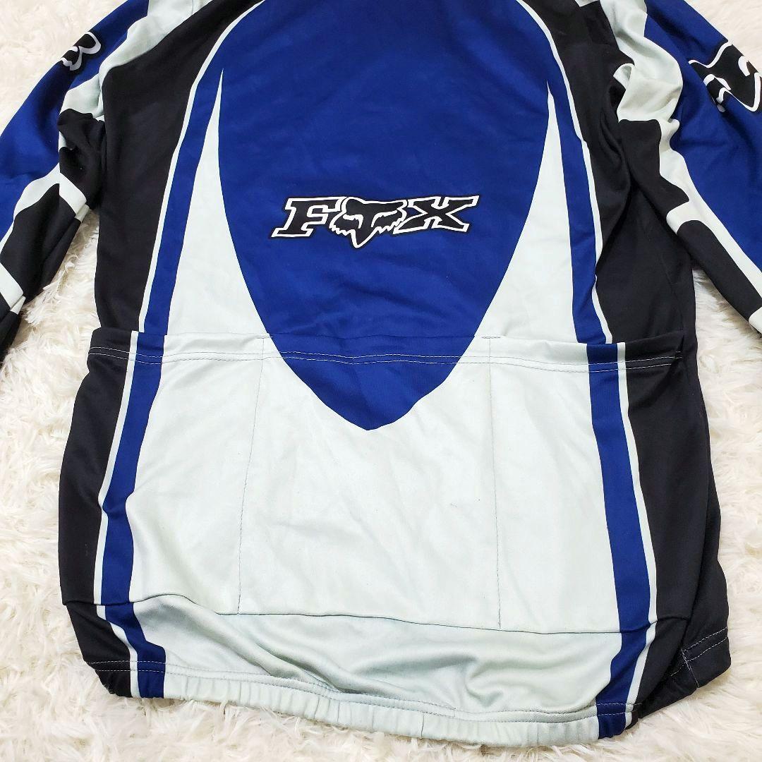レア】FOX RACING レーシング モトクロス シャツ ジャージ Lサイズ