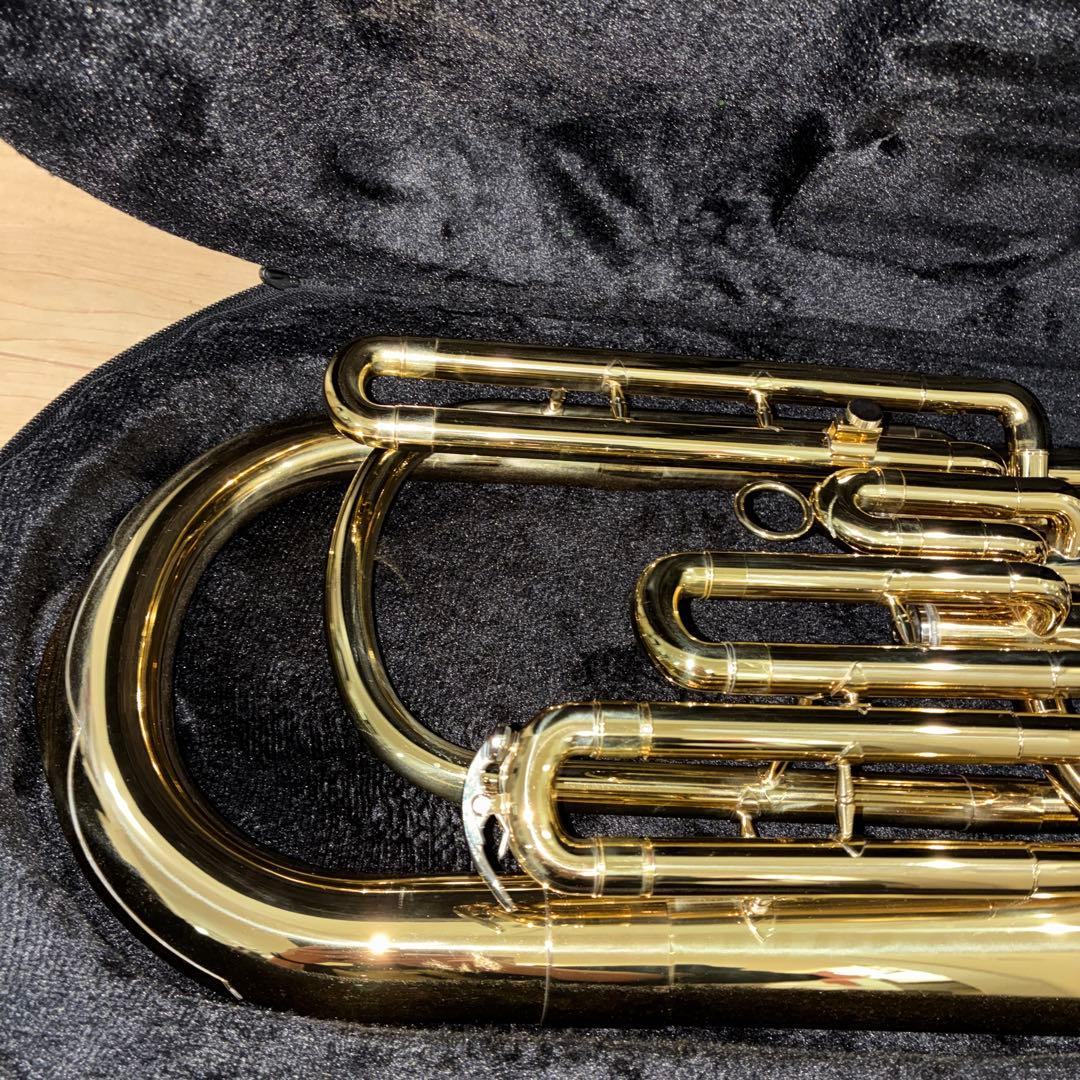 希少 美品 メンテ済み amoon ユーフォニアム 本体 ケース付き - メルカリ