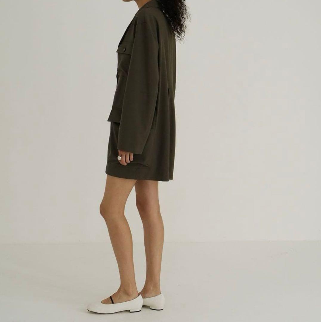 CLANE MILITARY SHORT ALL IN ONE カーキ サイズ0 - メルカリ