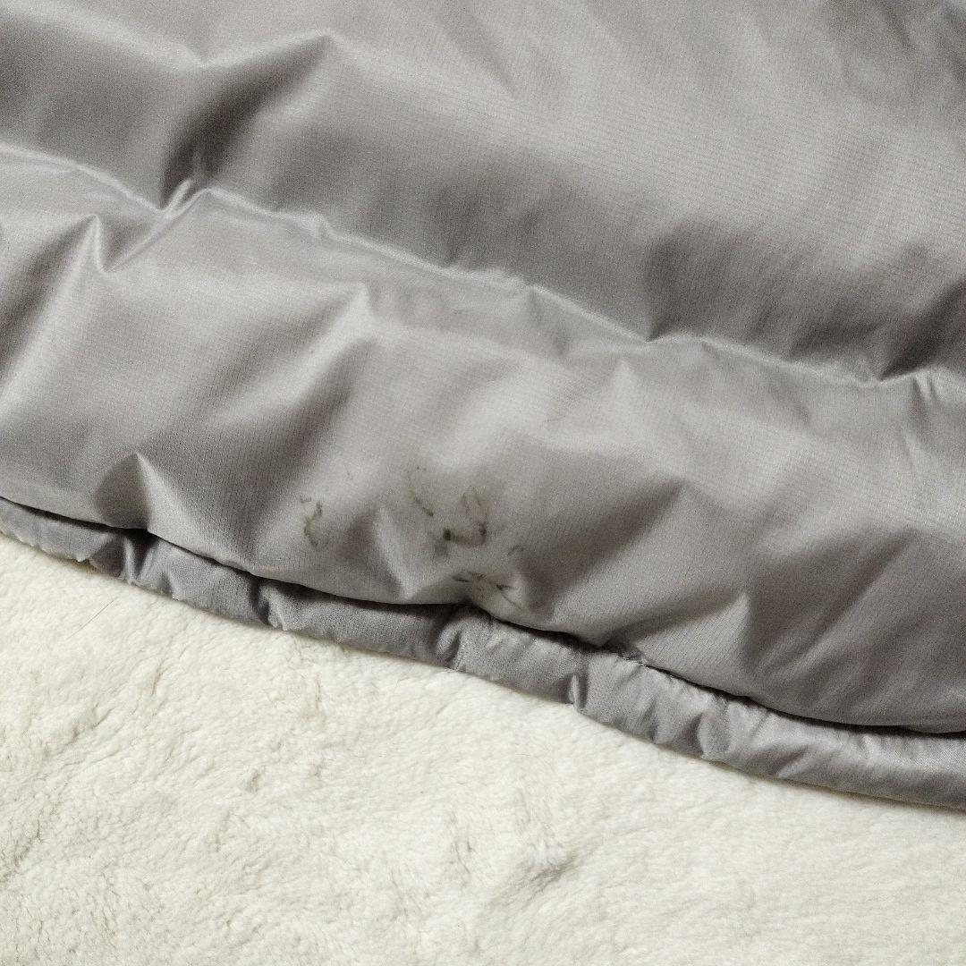 希少】Marmot×BEAMS ダウンコート ポンチョ 男女◯ シルバーグレー