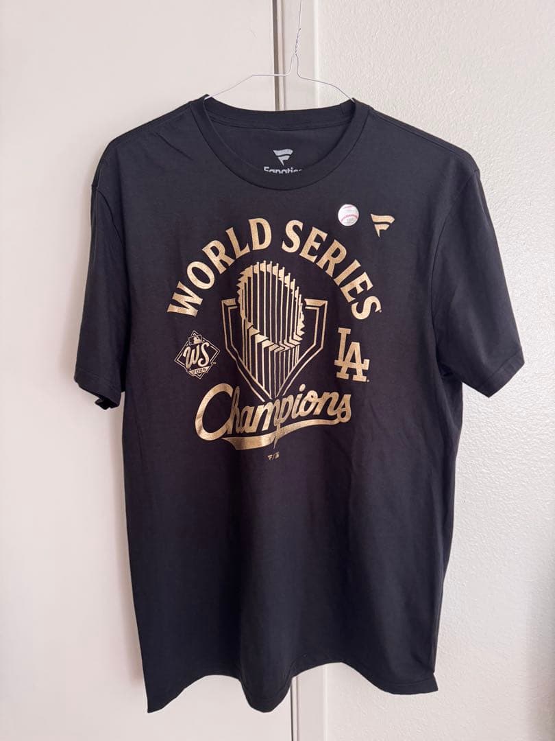 ドジャース 2025 ワールドチャンピオン 優勝パレード 選手着用 Tシャツ