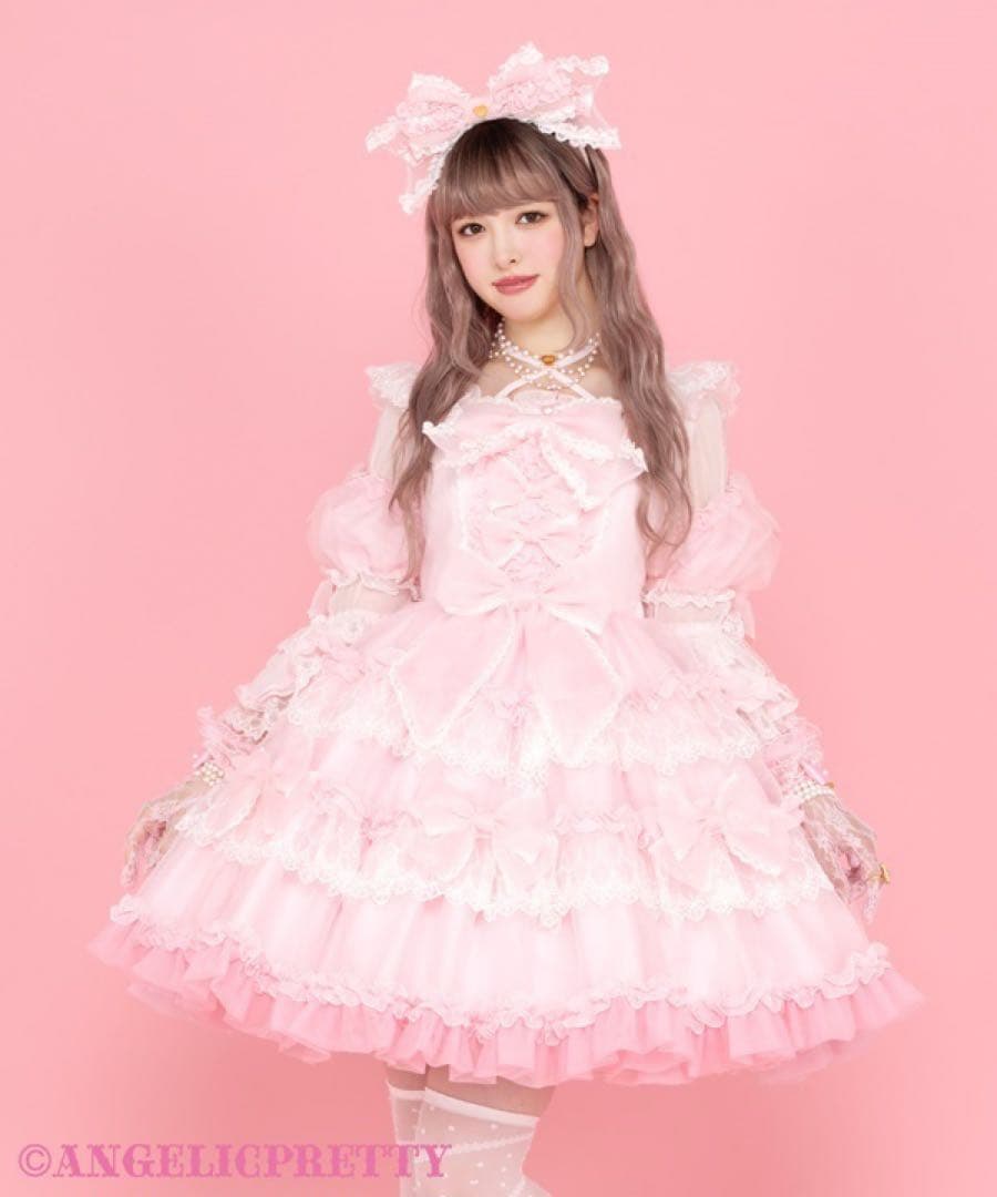 Angelic Pretty ふわふわRibbon Doll Dress セット 商品詳細ページ