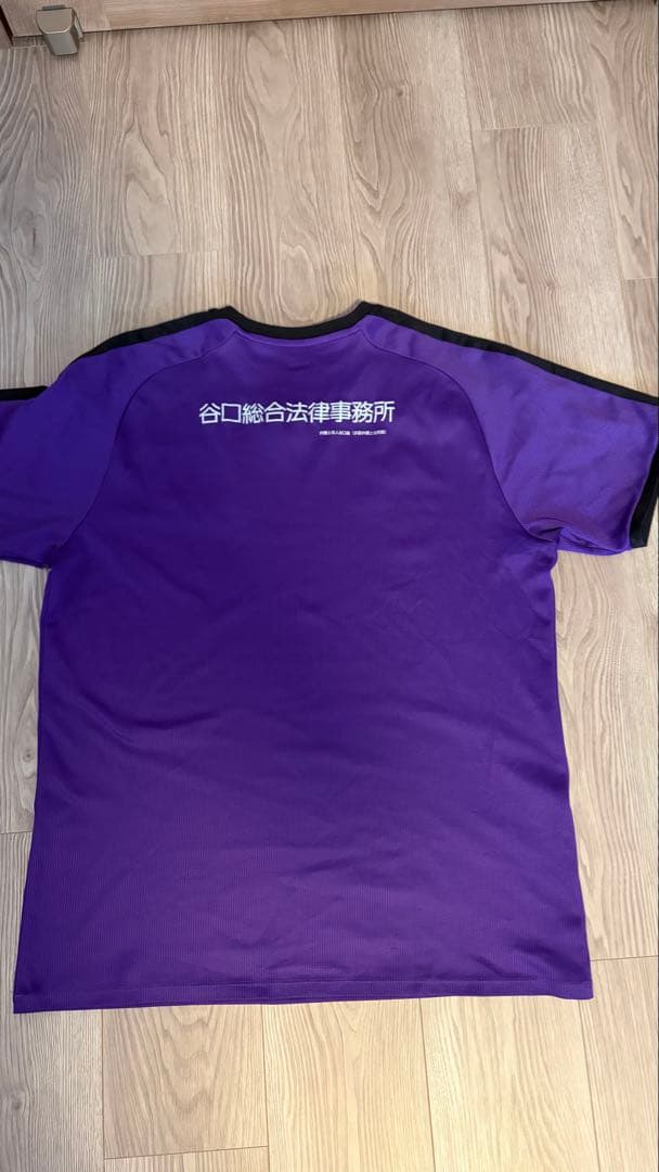 Puma サッカーウェアセット 紫色 京都サンガ練習着 上下セット XL 上下