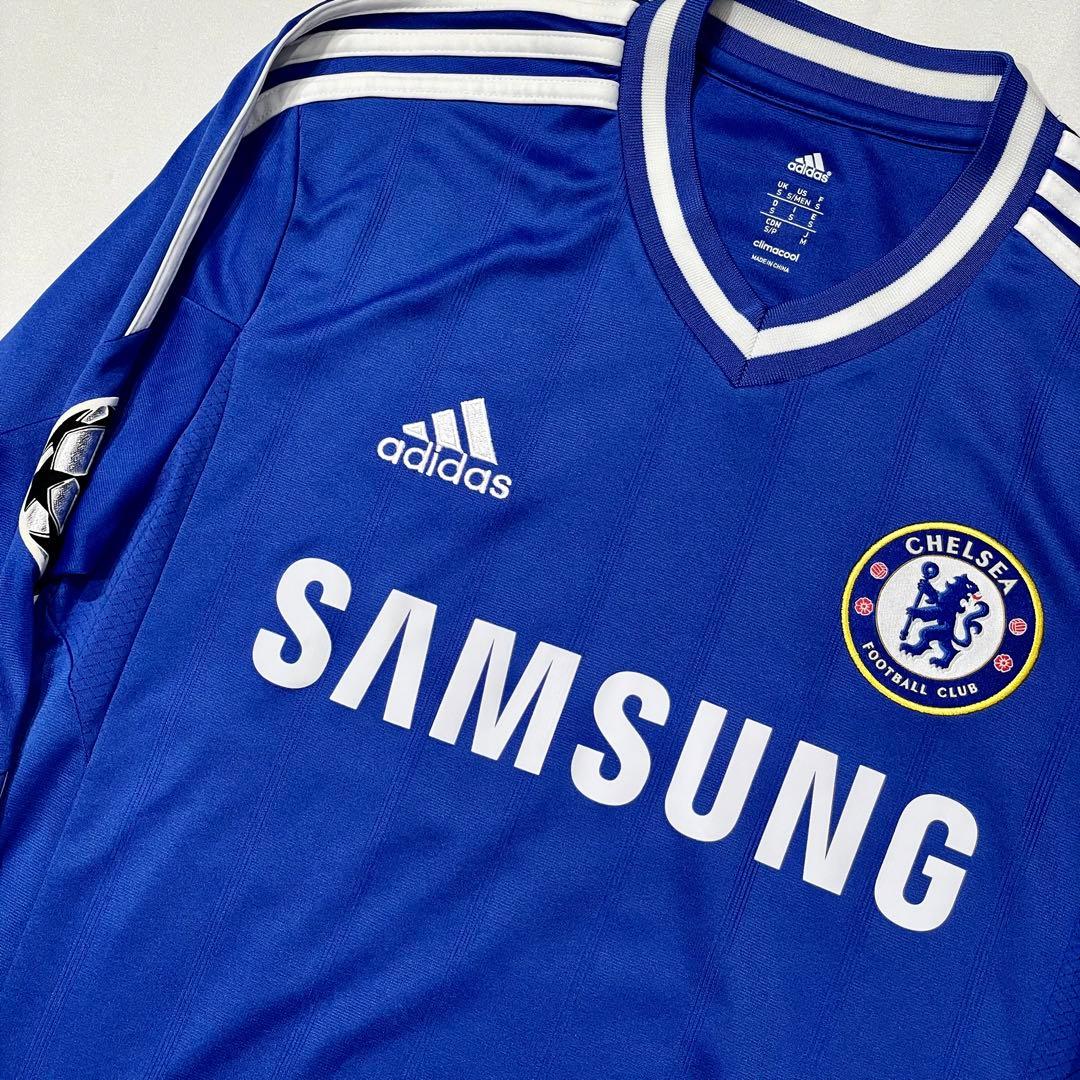 希少品 チェルシー 13-14 ユニフォーム 長袖 アディダス adidas M
