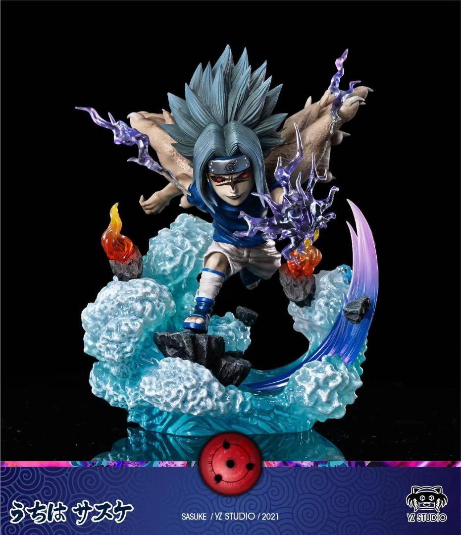 ナルト うちはサスケ 呪印状態 ガレージキット ワーコレサイズ