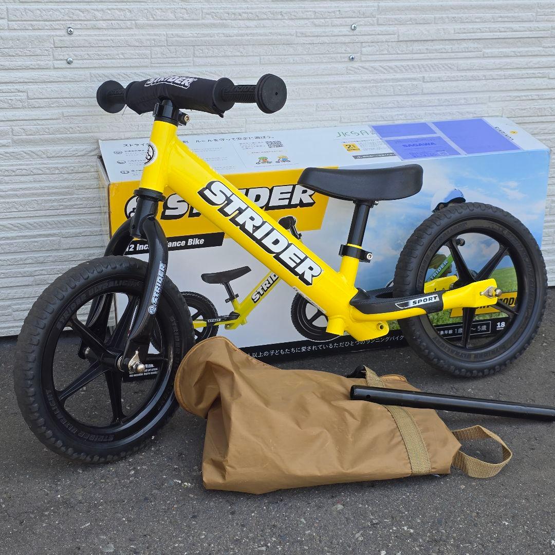 STRIDER ストライダー sport スポーツモデル イエロー 12インチ Amazon.co.jp: ストライダー スポーツモデル (STRIDER Sport) 12インチ