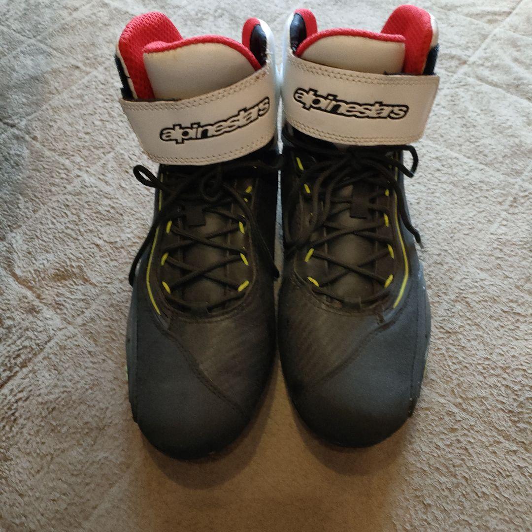 ア*ン様 美品　アルパインスターズ FASTER-2サイズUS8.5 使用回数1 アルパインスターズ TECH-1 K START v2 SHOES｜BLACK WHITE – レース